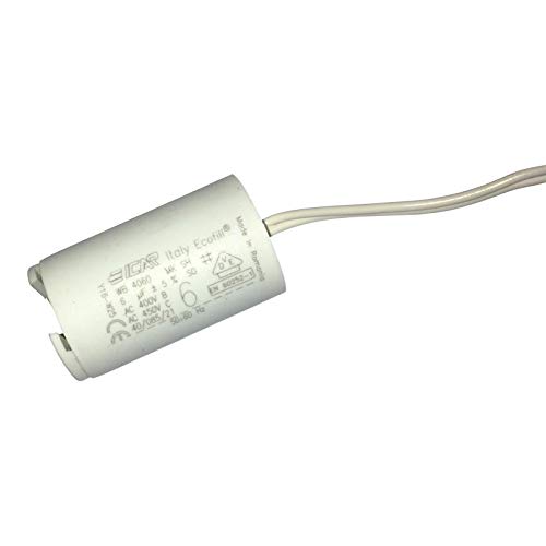 Condensateur de démarrage pour volet roulant électrique. Composant électronique au détail